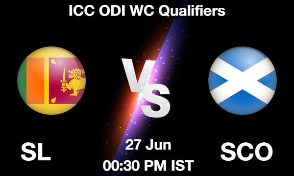 SL vs SCO Dream11 Prediction, Match Preview, Fantasy Cricket Tips