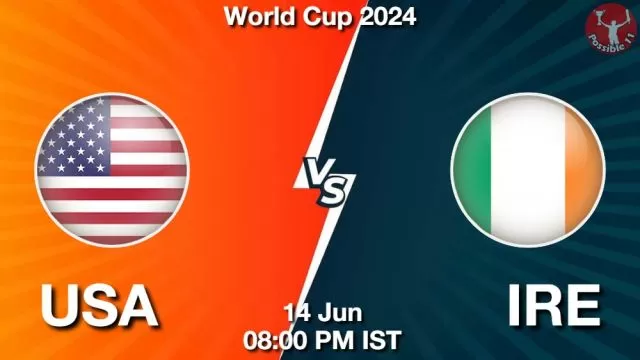 USA vs IRE Dream11 Prediction