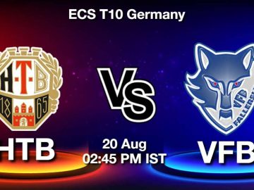 HTB vs VFB ECS T10 2025: Playing 11, Dream 11 Team & AI Prediction