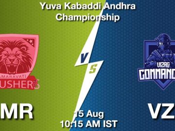 AMR vs VZC Dream11 Prediction, Match Preview, Fantasy Kabaddi Tips