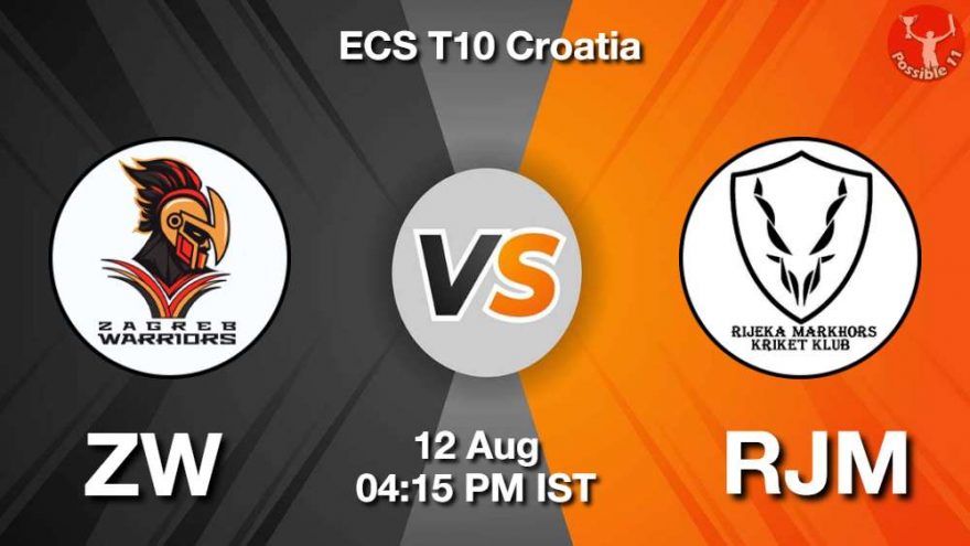 ECS T10 2025 ZW vs RJM: Playing 11, Dream11 Team, Who will win today's match? (AI Prediction)